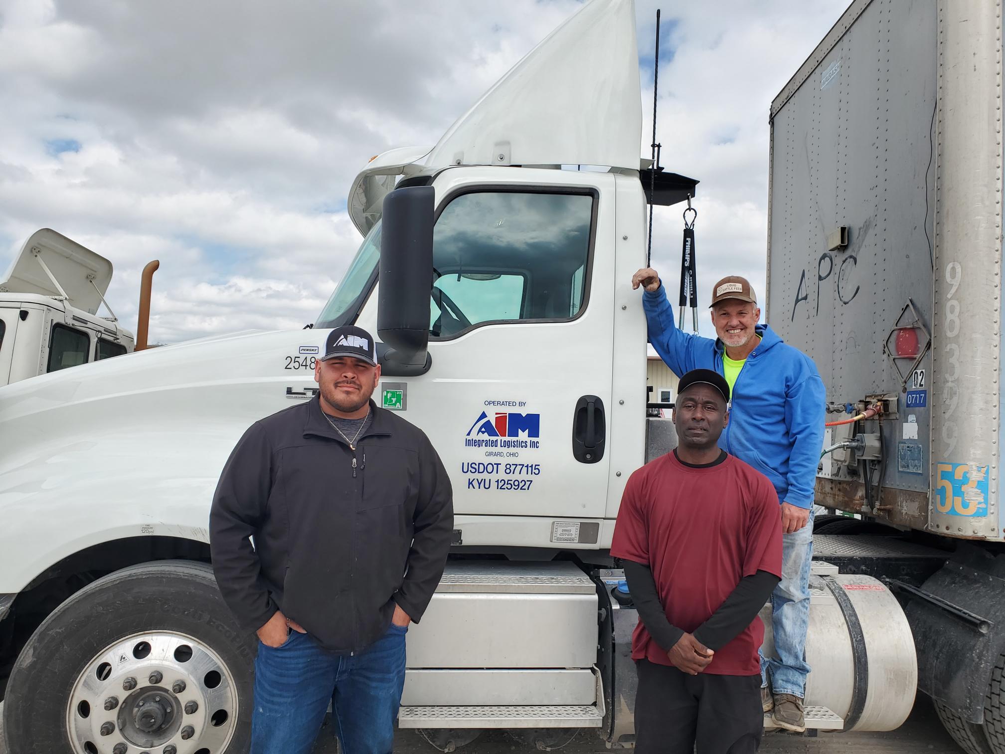 Aim Integrated Logistics Account Supervisor and Team of Drivers at new partner account, Millwood, Inc.'s Waco, TX location